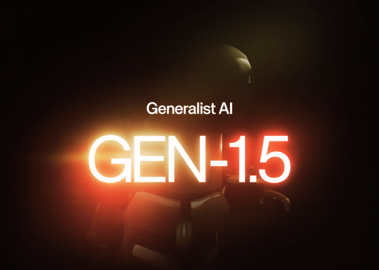Generalist AI Unveils GEN-1.5 Robot Foundation Model