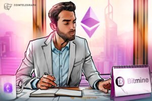 Bitmine Nears 5% of ETH Supply Despite $8.4B Paper Loss